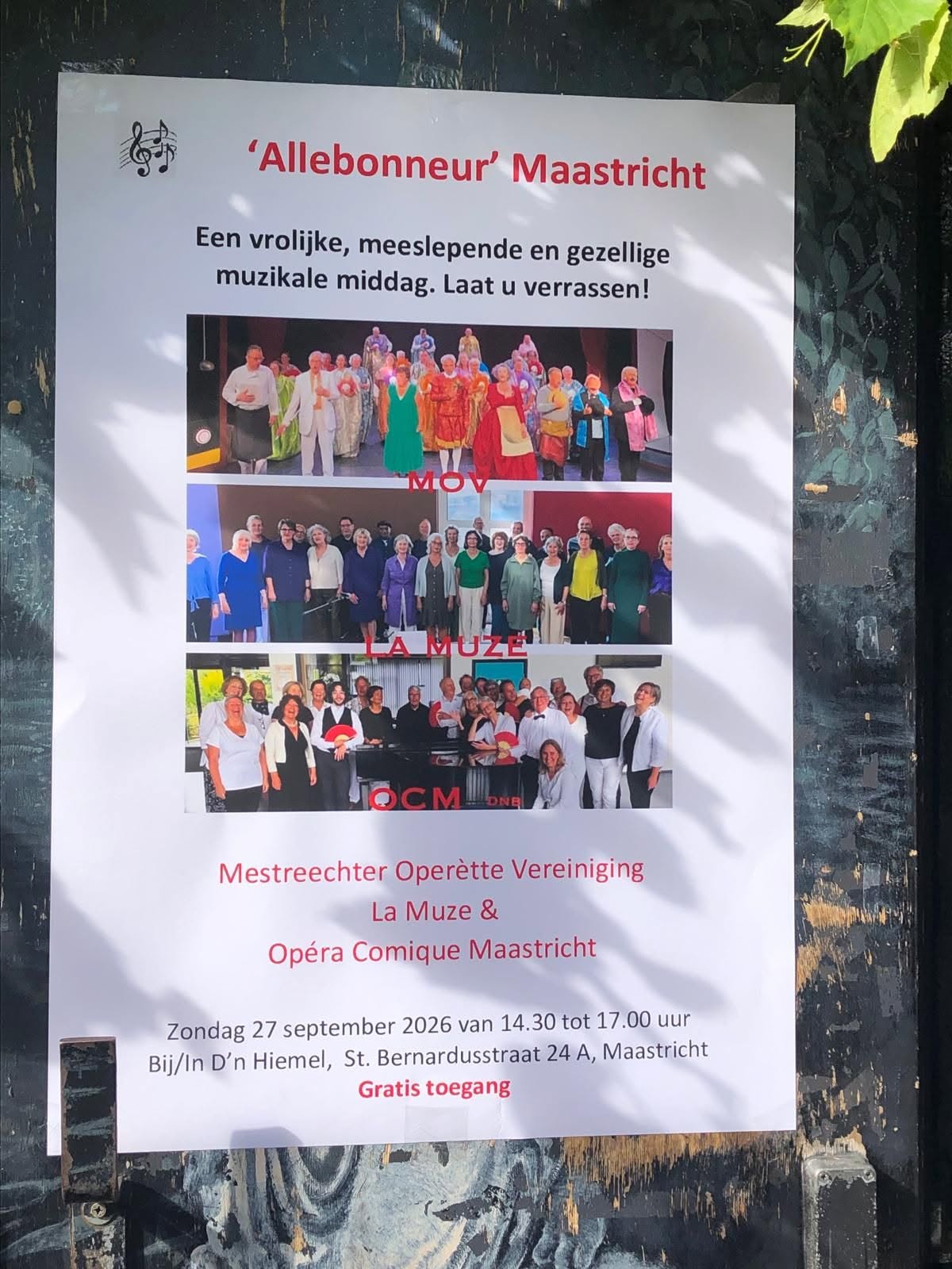 Optreden D'n Hiemel 27 september 2026
